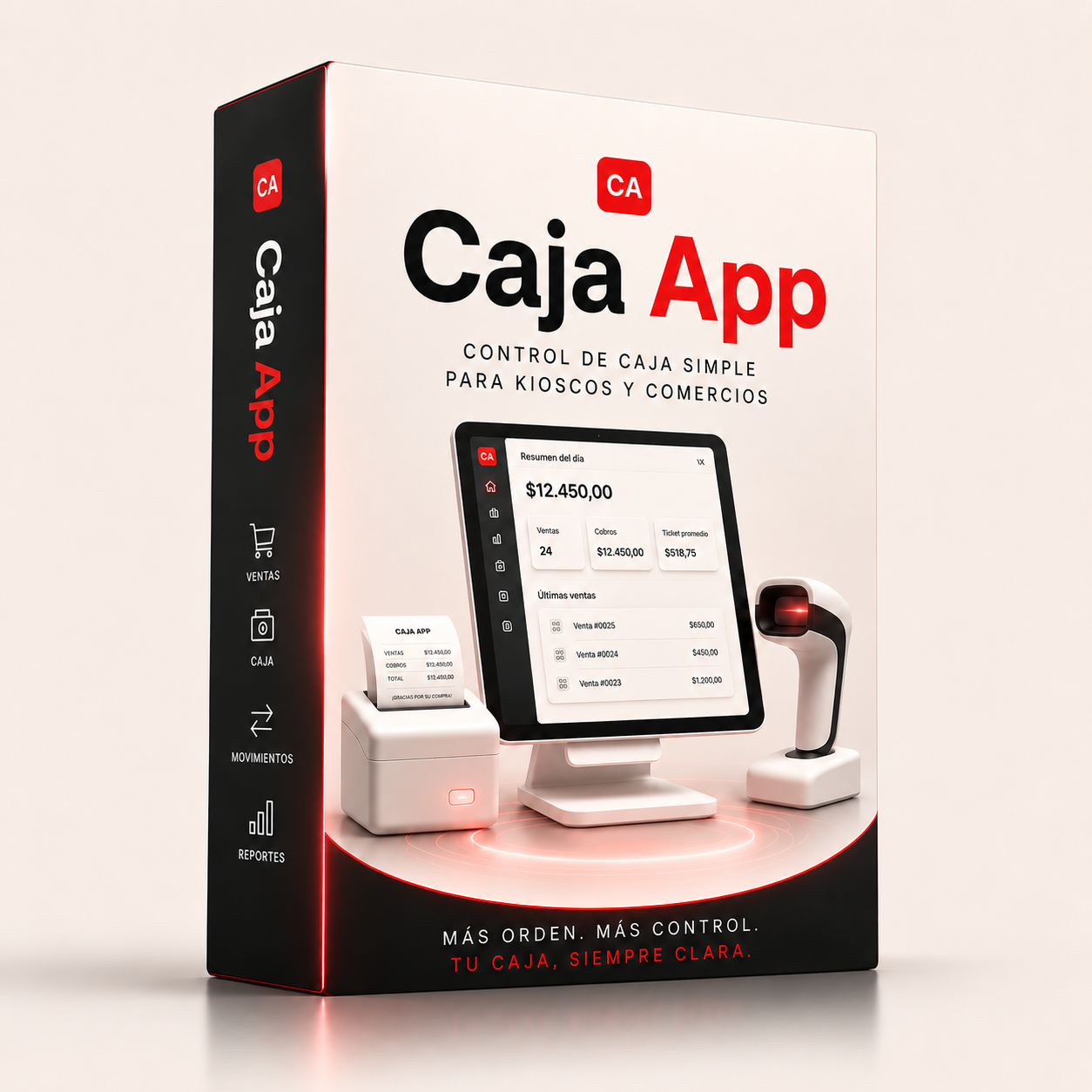 Caja App - control de caja para comercios