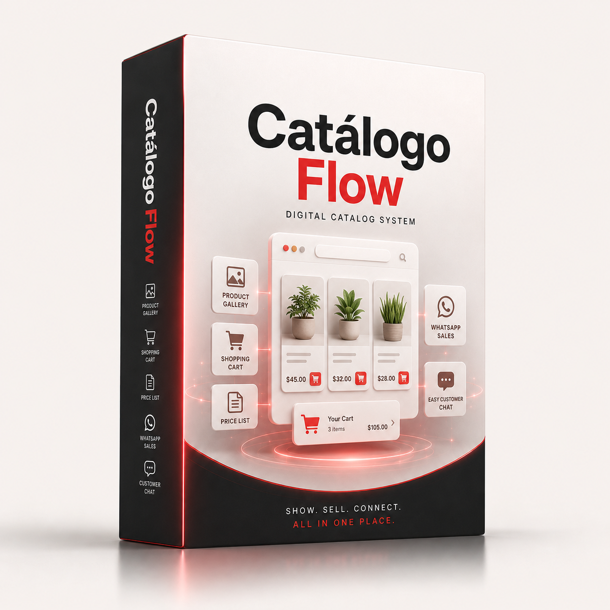 Caja de software Catálogo Flow