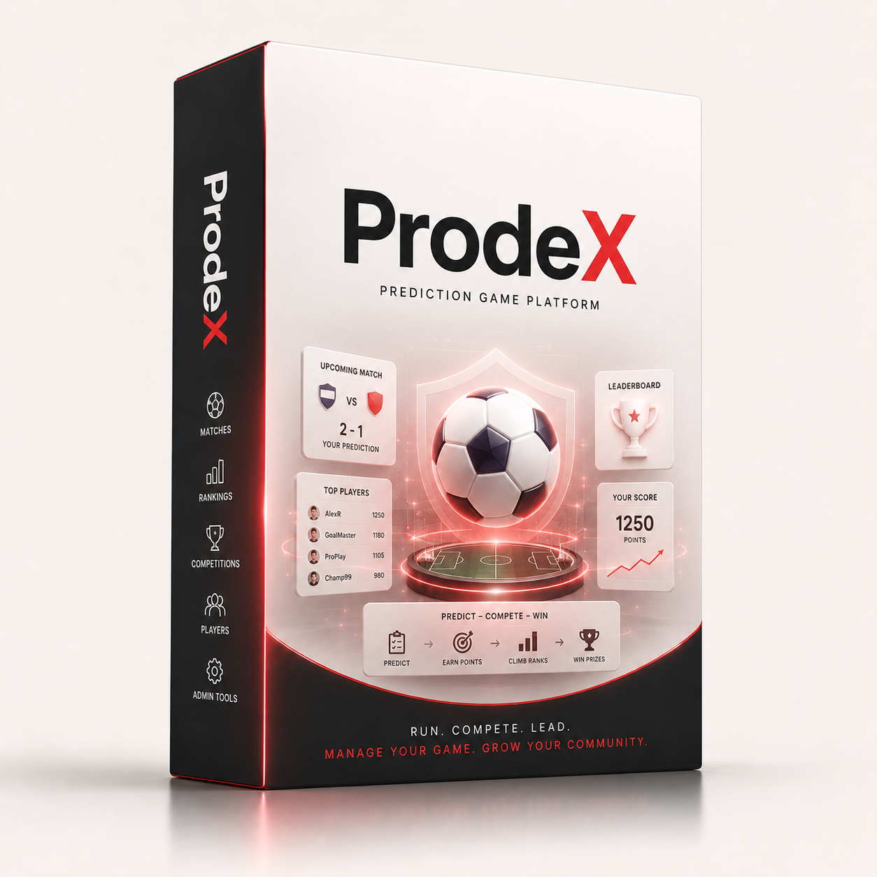 Caja de software ProdeX